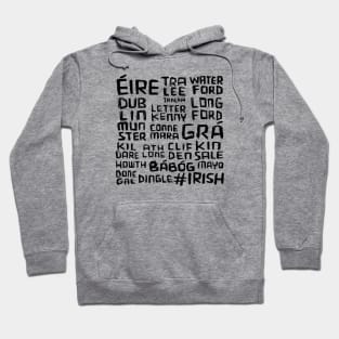 Ireland Places to go Hoodie